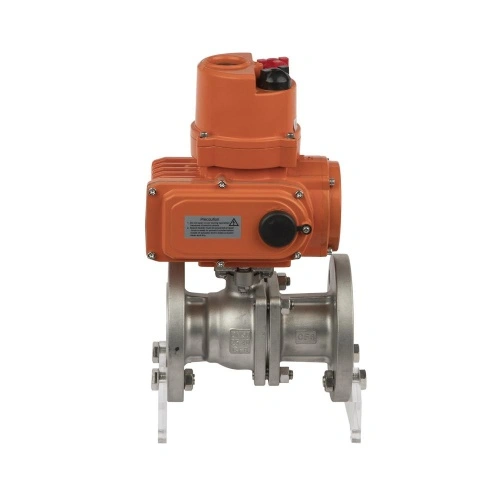 Two Piece Electric Actuated Ball Valve