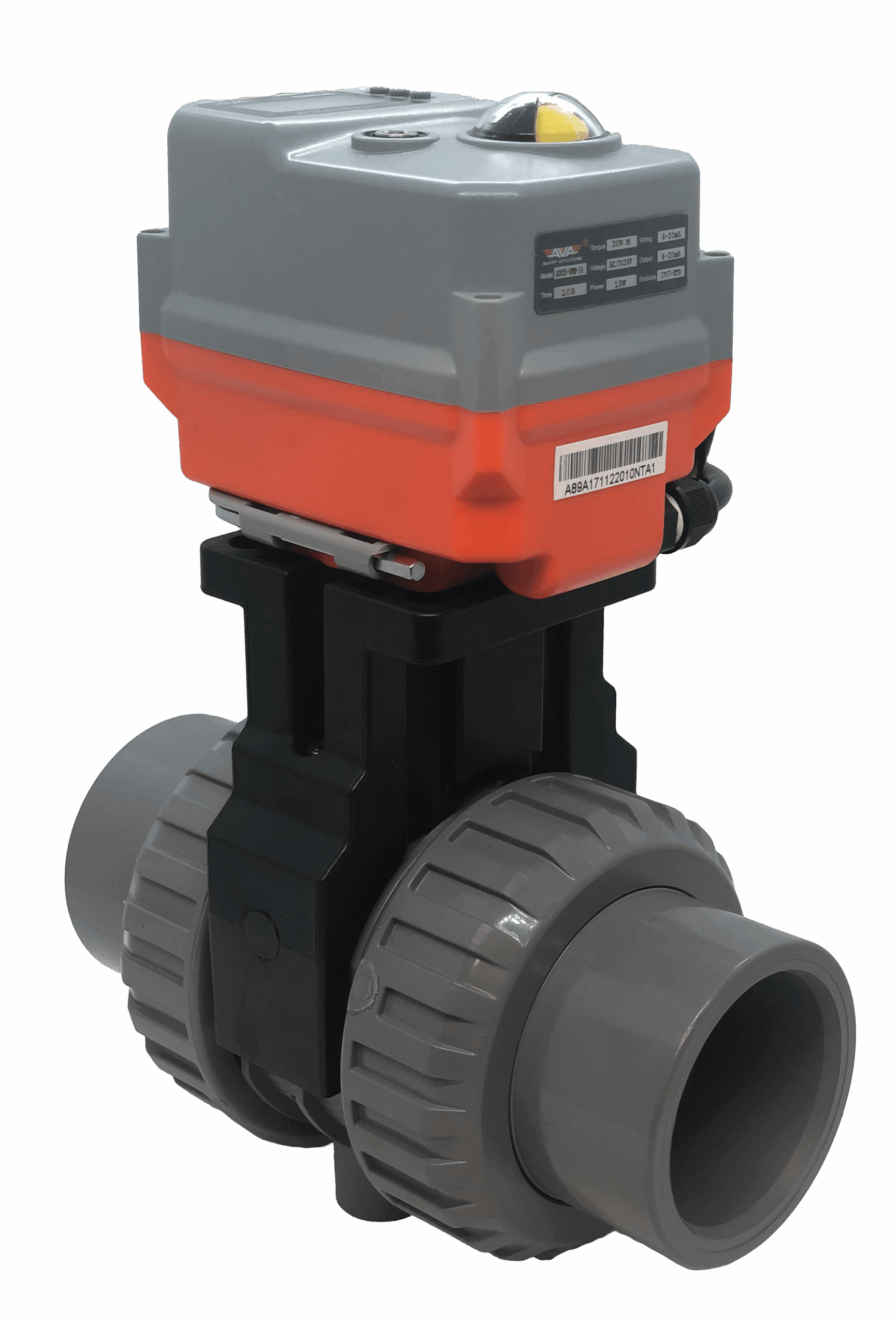 Electric Actuated Plastic Ball Valve