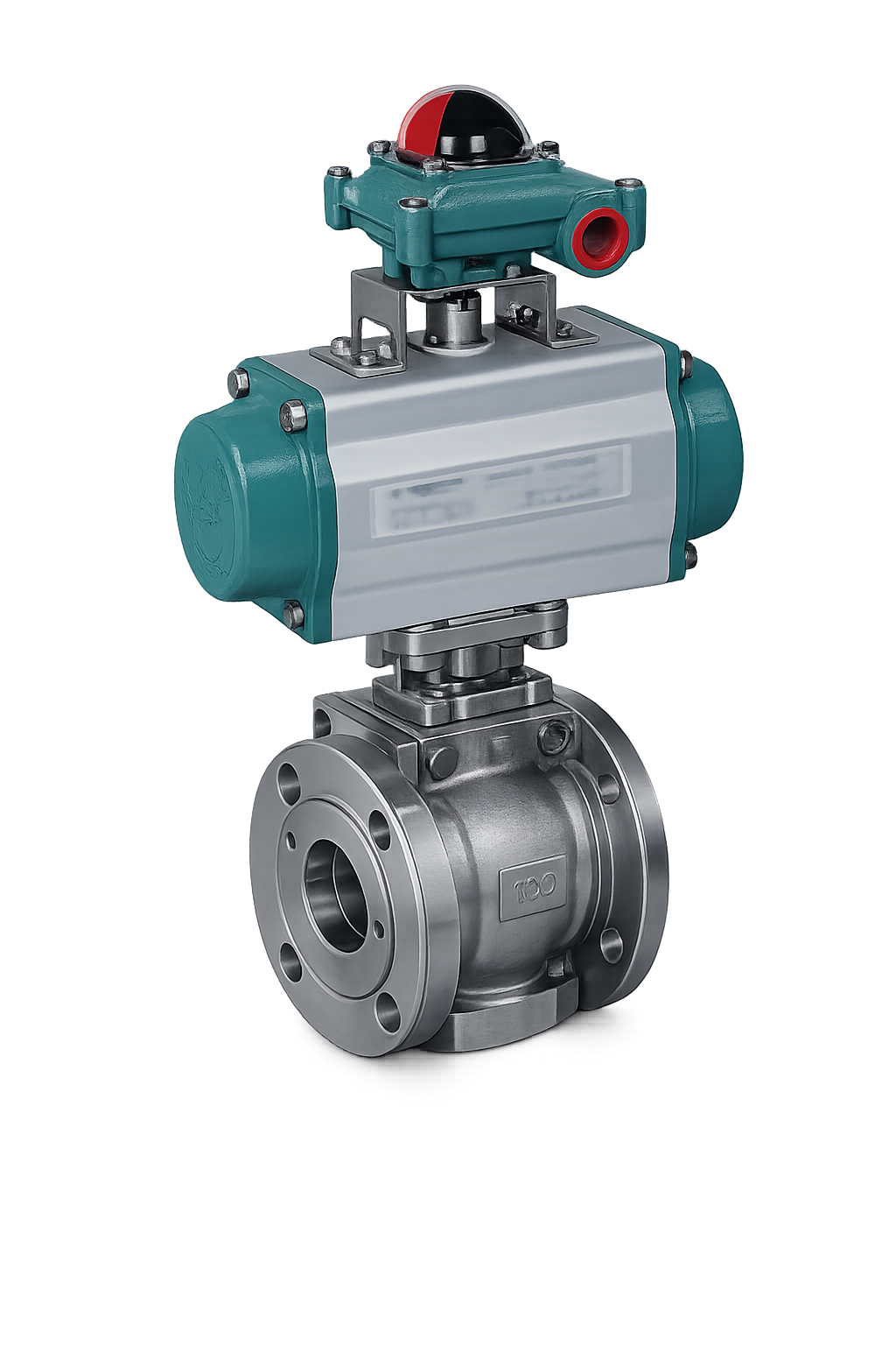 Wafer Type Ball Valve with Mounting Pad