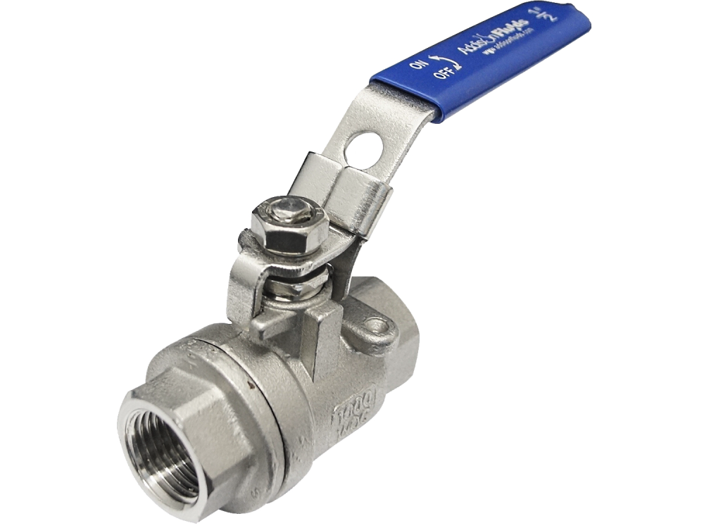 2 PC Body Threaded End Ball Valve